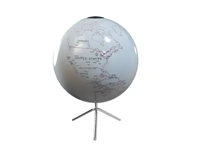 Nodo Globe Atmosphere 3D model