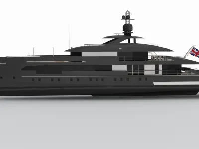 Farah Yacht 3D model