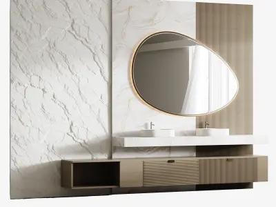 Bathroom furniture 23 3D model