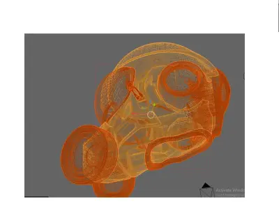 Former War Helmet 3D model