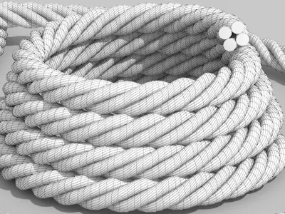 Ropes rope Free 3D model