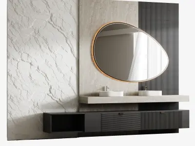 Bathroom furniture 23 3D model