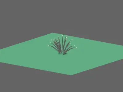 For Anime in Blender - Tutorial File - Particles on Particles 3D model