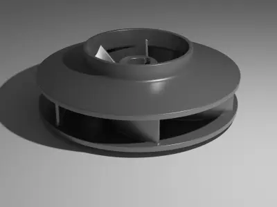 impeller pump 3D model