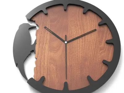 Wall Clock 3D model purchase