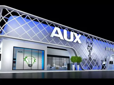 Exhibition - size - 24X13-3DMAX2009-005 3D model