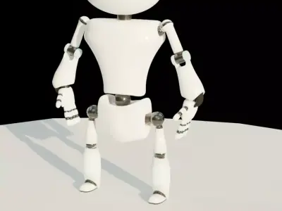 ChotuRobo Free low-poly 3D model