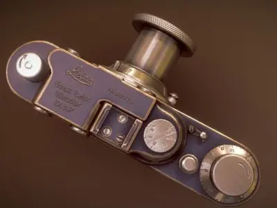 camera vintage 3D model