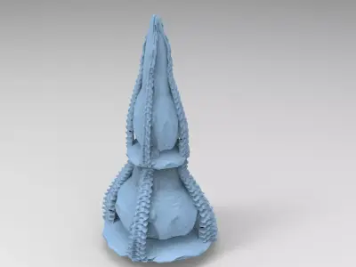 Alien pillar 4 3D model