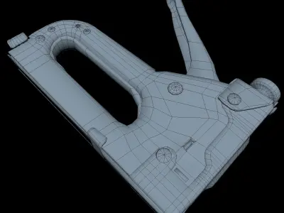 Stapler Low Poly Low-poly 3D model