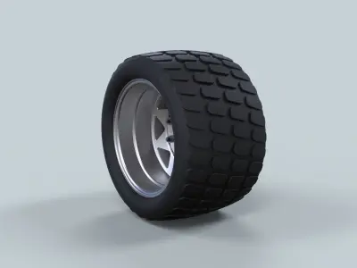 Offroad wheel 14 3D model