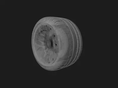 Aero3D  Wheel Rim Model 3D model