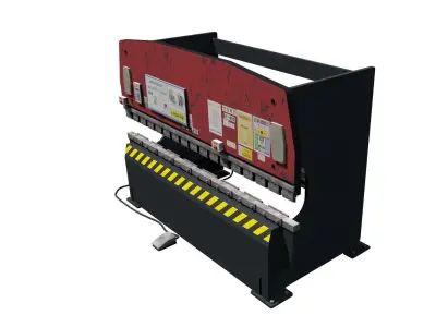 Bending machine - RG125 3D model