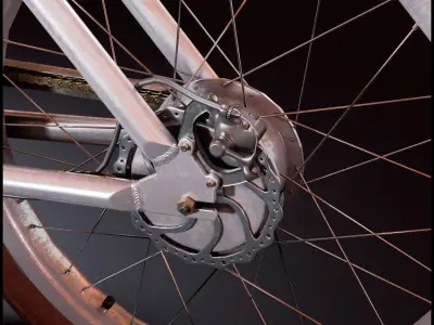 Ascot Italjet Electric Bike 3D model