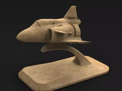 Airplane Toy 3D Model 3D model