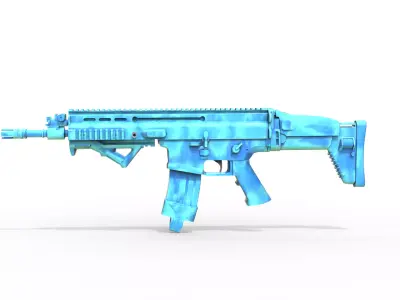 SCAR L Glacier Skin Low-poly 3D model