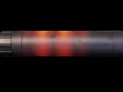 AAC Ti-Rant 45S Suppressor Low-poly 3D model