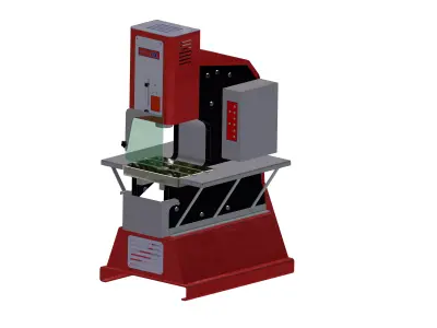 Pressing Machine MX 500 - 50 Tons 3D model