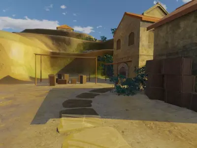 Village 3D model get