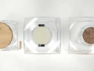 Old Apothecary Medicine Bottles Low-poly 3D model