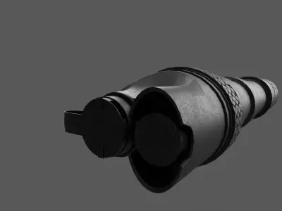 Surefire M952V-Millenium Low-poly 3D model