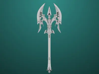 6 Battle Axes Collection All PBR Unity UE Textures Included 3D Model Pack purchase