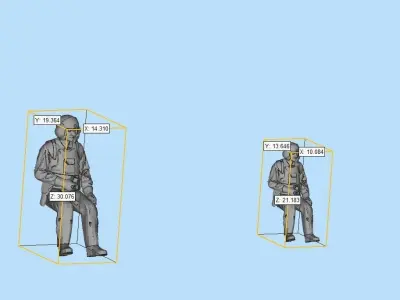 Jet pilot figure 3D print model