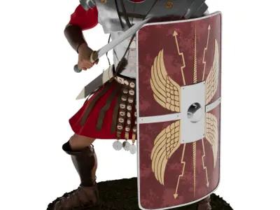 Roman Legioner 3D print model 3D print model