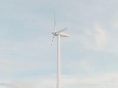 Wind Turbine Free 3D model purchase