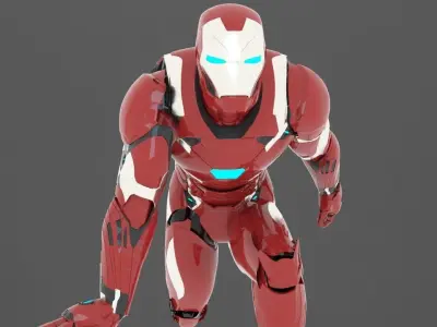 IronMan Mark 46  Free 3D model
