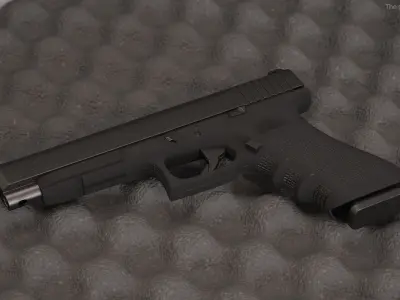 Glock G34 Gen 3 3D model