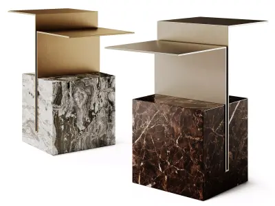 Elbra Brok Side Table 3D model