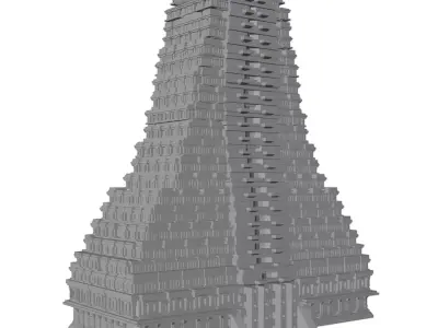HIndu Temple  3D model