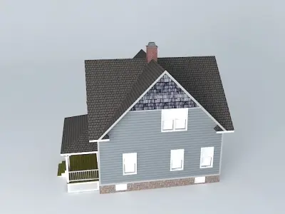 American Home Free 3D model