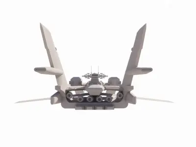 Spaceship-spacecraft-40 3D model