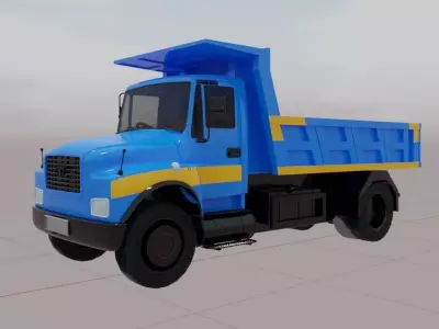 TaTa tipper sk 1212 model Low-poly 3D model