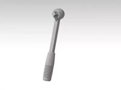 Socket Wrench Free 3D model by burakberk