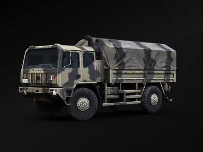 Iveco Astra ACTL M170 Low-poly 3D model