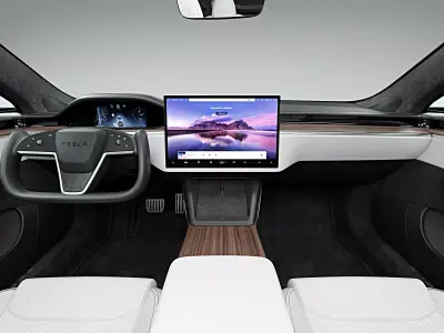 2023 Tesla Model S Plaid 3D model