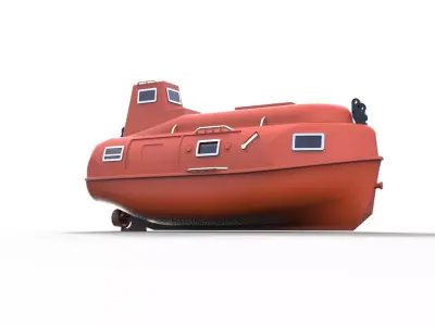 Lifeboat GDR production 3D print model