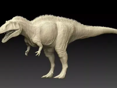 Acrocanthasaurus Sculpt 3D model
