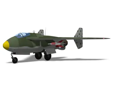 Junkers EF 128 3D model