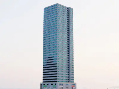 Skyscraper and crane 3D models 3D Model Pack