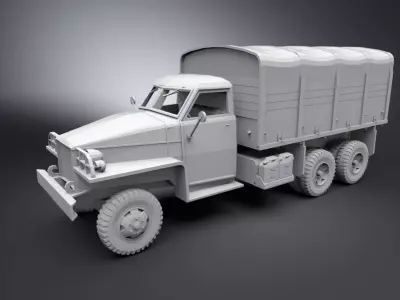 Studebaker US6 Scale model 3D print model