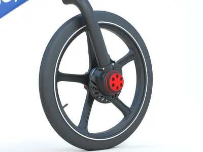 Gocycle Electric Folding Bike 3D model
