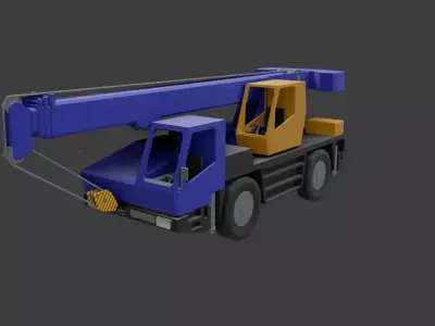Crane KMK 2024 Low-poly 3D model