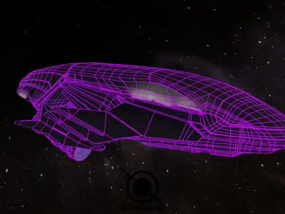Stelle Starship 3D model