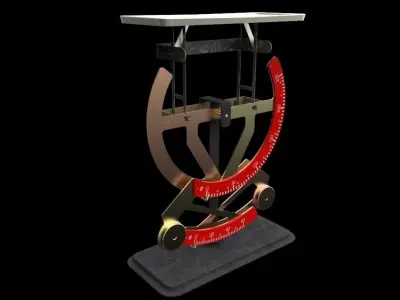 Letter Balance 3D model
