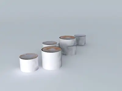 Gas Holders, London SW6 Free 3D model