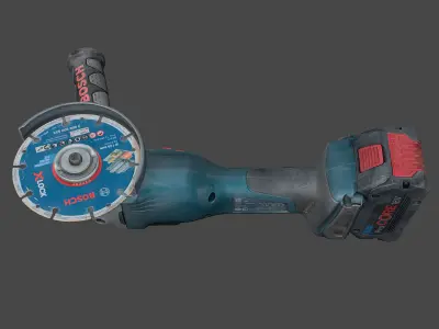 Bosch GWS 18V-15 SC Professional RAW Scan 3D model